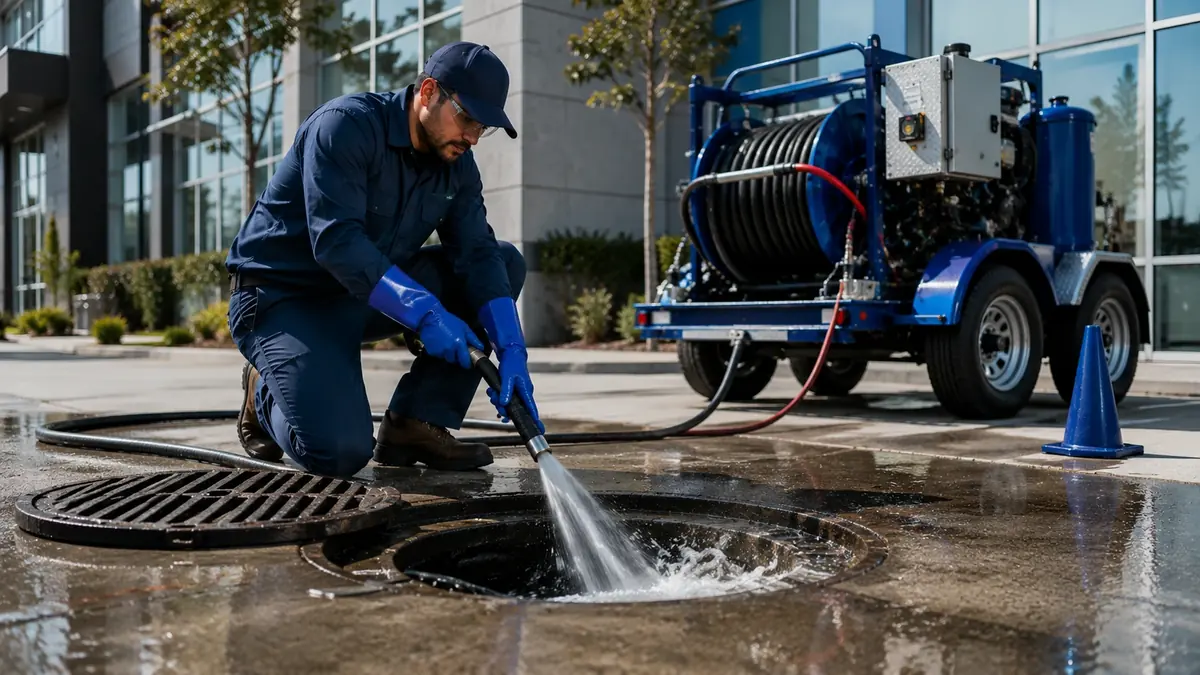 Commercial Hydro Jet Drain Cleaning in Desert Hot Springs