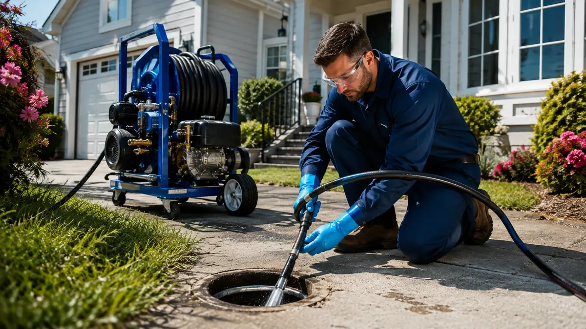 Residential Hydro Jet Drain Cleaning in Desert Hot Springs